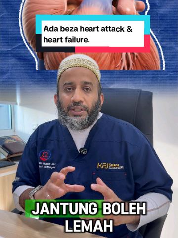 Apa Beza Heart Block, Heart Attack Dan Heart Failure?