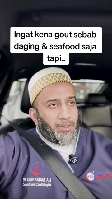 Ingat Kena Gout Sebab Daging & Seafood Saja? Tapi...