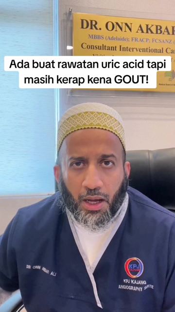 Buat Rawatan Uric Acid Tapi Masih Kerap Kena Gout?