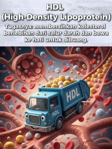 Cara-Cara Nak Naikkan Kolesterol Yang Baik (HDL)