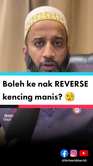 Boleh Ke Nak Reverse Kencing Manis?