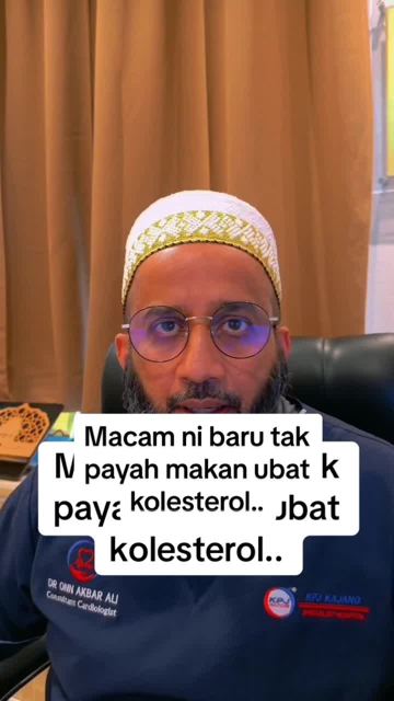 Macam Ni Baru Tak Payah Makan Ubat Kolesterol